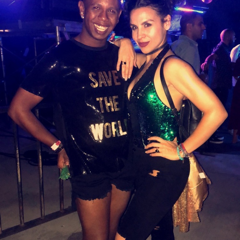 Sequin mermaid jumpsuit
